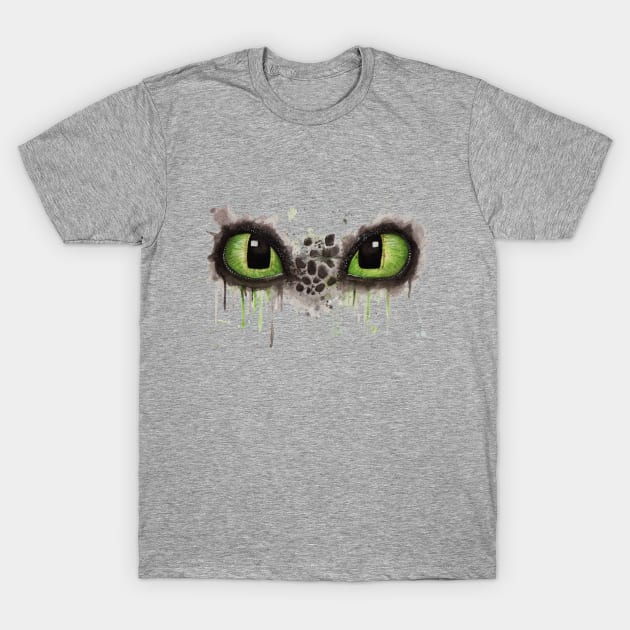 Toothless eyes T-Shirt by Jessiikaamy